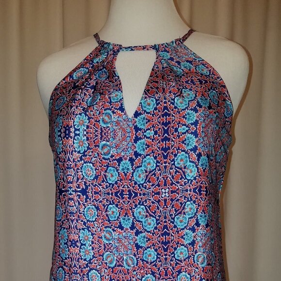 Beige by eci Dresses & Skirts - Beige By ECI Blue & Red Dress